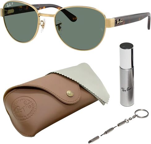Ray-Ban RB3766CH CHROMANCE POLARIZED نظارة شمسية مربعة الشكل تتضمن مجموعة نظارات رسمية in Kuwait