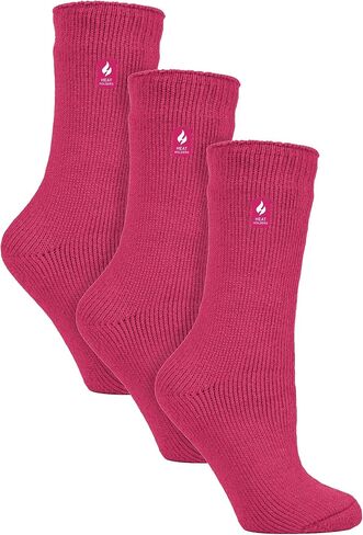 HEAT HOLDERS - 3 Pack Multipack Ladies Insulated Thermal Socks for Winter, Size 5-9 in Saudi Arabia