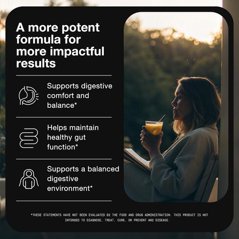 Toniiq Bacillus Subtilis Probiotic – Ultra High Potency 100 Billion CFU Single-Strain Formula with Prebiotic FOS – Spore Probiotic Supplement – Third-Party Tested – 60 Capsules in Kuwait