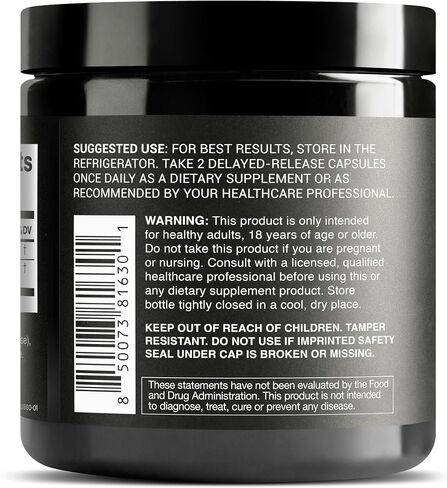 Toniiq Bacillus Subtilis Probiotic – Ultra High Potency 100 Billion CFU Single-Strain Formula with Prebiotic FOS – Spore Probiotic Supplement – Third-Party Tested – 60 Capsules in Kuwait