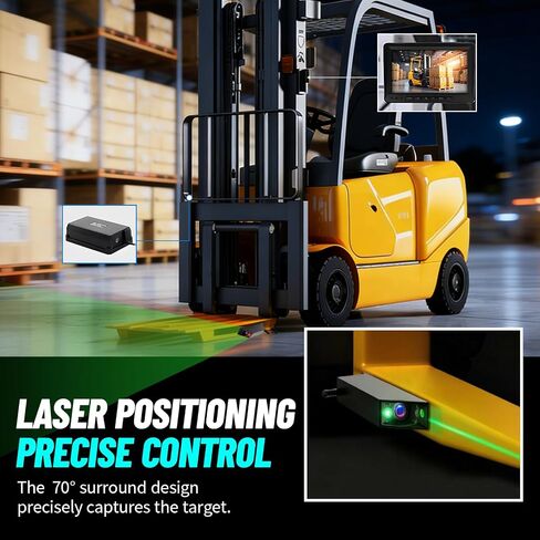كاميرا لاسلكية 720p 720p ، الكاميرا اللاسلكية الرافعة الشوكية مع دعم تسجيل الفيديو ، كاميرا أمان الرافعة الشوكية لنظام مراقبة العمل مع مغناطيسي (كاميرا بدون وظيفة ليزر) in Kuwait
