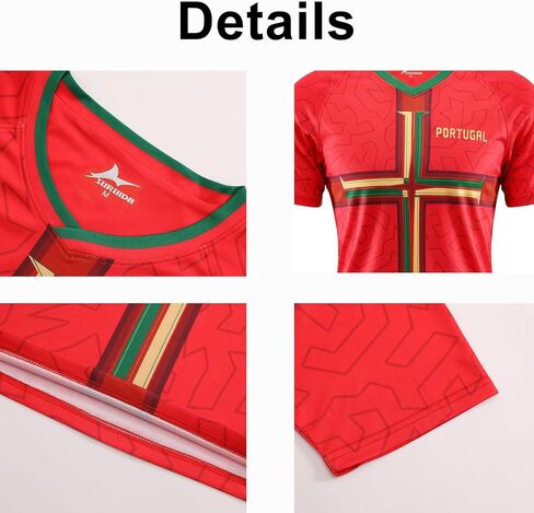 Women Soccer Jersey Sports Fans Outdoor T-Shirts Athletic Slim Fit Fan Soccer Jersey in Kuwait