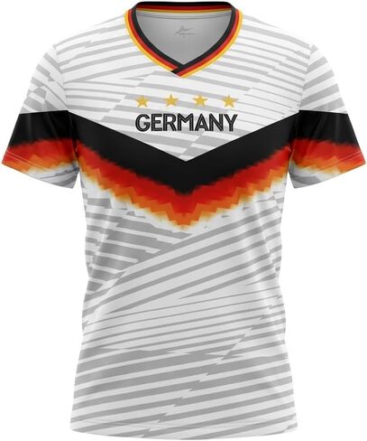 Women Soccer Jersey Sports Fans Outdoor T-Shirts Athletic Slim Fit Fan Soccer Jersey in Kuwait