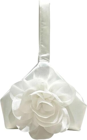 Gripit Floral Clutch Purse for Women Rose Wristlet Handbag Party Evening Bag Wedding Shoulder Bags in Saudi Arabia