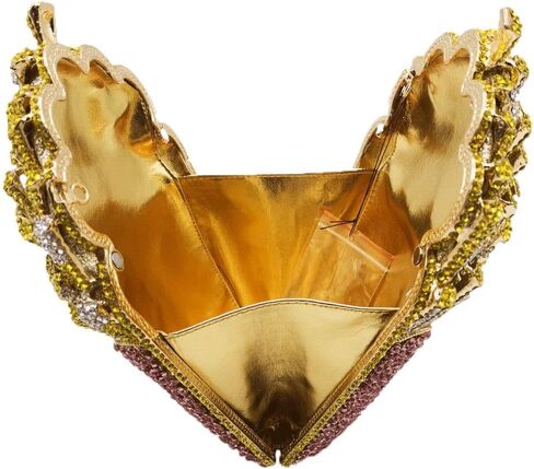 Novelty Small Fries Chip Women Evening Handbags,Party Dinner Crystal Clutch Bag,Bridal Rhinestone Clutch Purse in Saudi Arabia