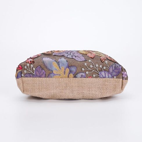 Sequin Beaded Evening Bags Floral Embroidery Sequin Clutch Purse for Party Wedding Prom in Saudi Arabia