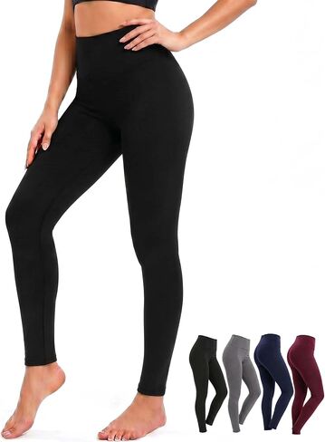 Novelle Velune Leggings for Women, High Waisted Tummy Control Yoga Pants, Buttery Soft Squat Proof Workout Leggings in Saudi Arabia
