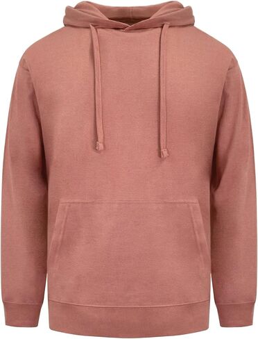 G-Style USA Men's Cross-Dyed Heather Jersey Lightweight Pullover Hoodie Sweatshirt in Saudi Arabia