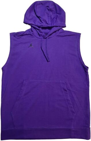 هودي Nike Jordan Dri-FIT Fleece بدون أكمام للرجال (الولايات المتحدة، Alpha، X-Large، عادي، عادي، أرجواني) in Kuwait
