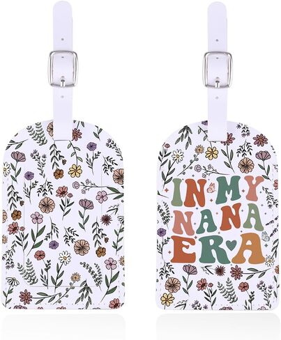 ENSIANTH in My Nana Era Luggage Tags Grandma ID Identifier Tag Nana-Best Grandma -Nani Yaya Nonna Gift Grandmother to Be Gift (Nana tag) in Kuwait