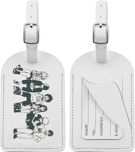 MAOFAED Anime Characters Luggage Tag for Fans, Japanese Anime Aesthetic Suitcase Tag, Manga Lover Gift （heroTag in Kuwait