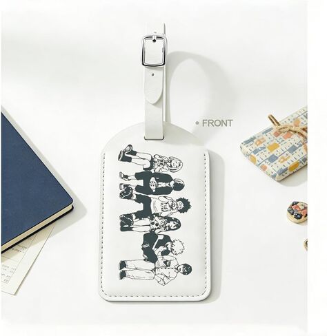 MAOFAED Anime Characters Luggage Tag for Fans, Japanese Anime Aesthetic Suitcase Tag, Manga Lover Gift （heroTag in Kuwait