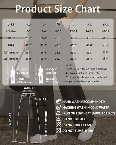 MANGOPOP Wide Leg Pants Woman High Waisted Stretchy Work Pants Waffle Knit Slacks Trousers for Business Casual in Kuwait