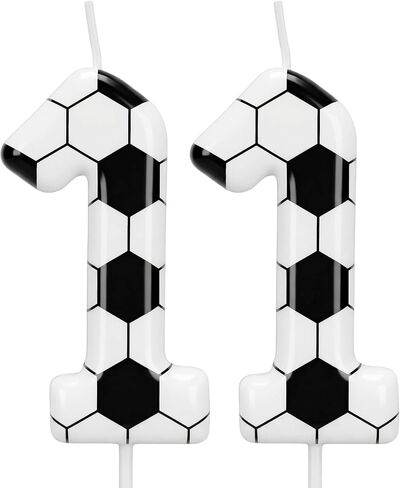 Soccer Number 8 Birthday Candle, 8th Birthday Candle Sport-Theme Cake Topper, Soccer Theme Party Decorations for Boys Girls, Party Supplies Birthday Gifts in Saudi Arabia