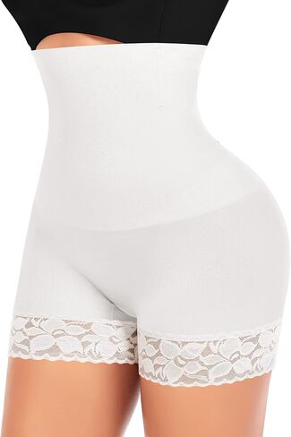 Werena Tummy Control Shapewear Shorts for Women Seamless High Waist Body Shaper Panties Shaping Underwear Under Dress in Kuwait