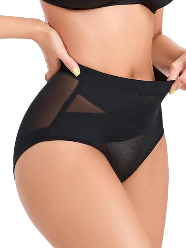 Tummy Control Shapewear Panties for Women Low Rise Body Shaper Briefs Compression Girdle Underwear in Kuwait