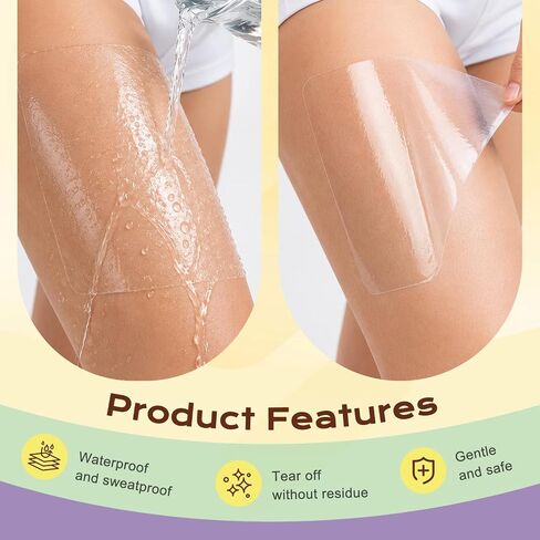 Instant Firming Lift Tape for Legs, Thigh & Buttock - 20 Pcs, Pain-Free & Invisible Body Shaping Tapes, No Adhesive Residue, Disposable & Waterproof Skin Lift for Instant Facelift Effect-R2 in Saudi Arabia