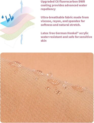 Pro Pre-Cut Synthetic Chest Binding Tape with Nipple Covers for FTM Transgender, Extra Wide, 3in, 20 Strips (Beige) in Saudi Arabia