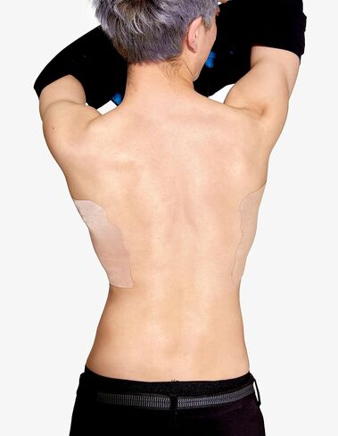 Pro Pre-Cut Synthetic Chest Binding Tape with Nipple Covers for FTM Transgender, Extra Wide, 3in, 20 Strips (Beige) in Saudi Arabia