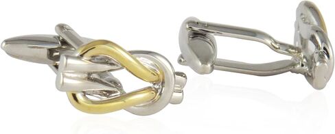 Cuff-Daddy Love Knot Romance Valentine Cufflinks with Presentation Box in Kuwait