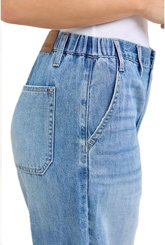 Judy Blue Womens Jeans - High Waisted Featherweight Baggy Elasticated Waistband in Kuwait