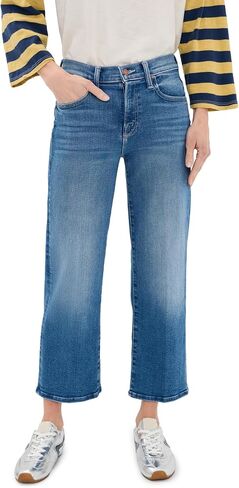 Mother Women's Petite The Lil Mid Rise Rambler Zip Ankle Jeans in Kuwait
