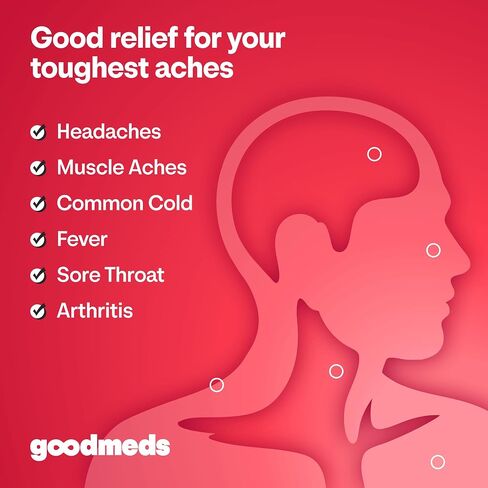 Compare to Extra Strength Tylenol | Acetaminophen 500mg Extra Strength Pain Reliever & Fever Reducer | Headache, Muscle Aches, Back Pain, Cold & Flu Relief, 500 Count in Saudi Arabia