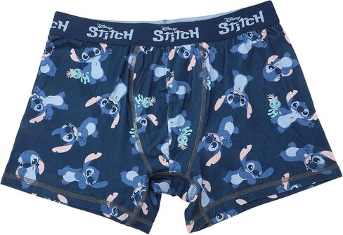 Disney Stitch Character Prints Men's 3-Pack Boxer Briefs in Kuwait
