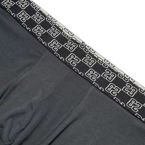 Jordan Nike Flight Modal 3-Pack Mens Boxer Brief Underwear, Soft Stretch '23 Monogram AOP, Black/Dark Grey/Wolf, JM0691-023 (US, Alpha, Medium, Regular, Regular) in Kuwait