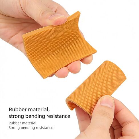 8 Pcs High Heel Repair Patches, Non-Slip Shoe Heel Pads for Quiet Walking, Self-Adhesive Square Heel Bottom Replacement for Women’s Shoes, 4 Black and 4 Apricot Pieces in Kuwait