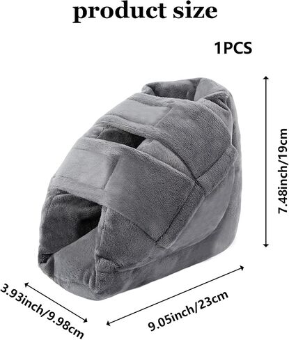 Heel Protectors for Pressure Sores Adjustable Heel Protector Foot Cushion Pillow to Relieve Pressure from Sores and Ulcers Foot Support Boot Surgery Recovery Supplies for Bedridden Heel Pain Relief in Kuwait