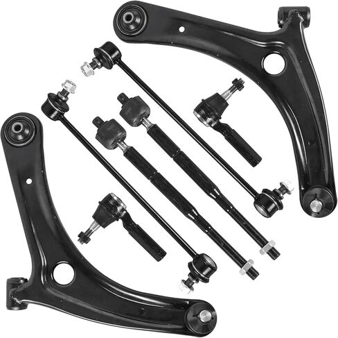 2PCS Front Lower Control Arm Assembly Compatible with 2007-2012 Dodge Caliber Compatible with 2007-2017 Jeep Patriot Compass K620066 K620065 in Saudi Arabia