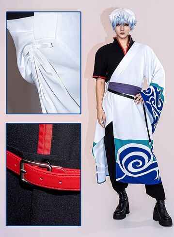 زي OSIAS Sakata Gintoki التأثيري مع جيوب وخصر مرن in Kuwait