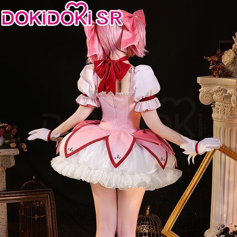 KIRA KIRA Kanamee Madokaa Cosplay Costume Doki-SR Anime Madokaa Cosplay Cute Pink Lolita Dress in Saudi Arabia