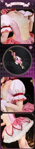 KIRA KIRA Kanamee Madokaa Cosplay Costume Doki-SR Anime Madokaa Cosplay Cute Pink Lolita Dress in Saudi Arabia