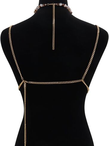 Boho Handmade Beaded Bikini for Festival Party Summer Beach Body Jewelry for Women in Saudi Arabia