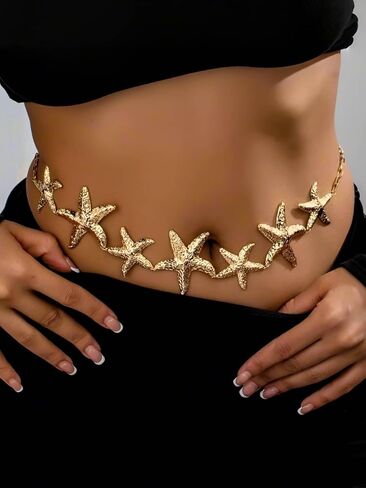 Elegant Pearl Waist Chain Classic Belly Jewelry for Women Timeless Body Jewelry in Kuwait