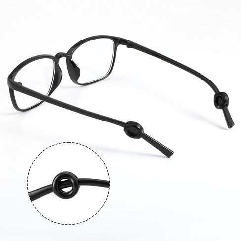 40 PCS Eyeglass Tighteners, Universal Silicone Glasses Frames Rings, Eyeglasses Repair Kit with 2 PCS Screwdrivers, Eye Glasses Frame Grips for Loose Eyeglass Arms in Saudi Arabia