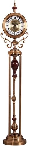 Floor Clock Vertical Ornaments European Villa Decoration Station Model Pendulum Seat in Kuwait
