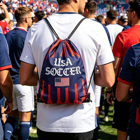 2026 World Cup Drawstring Bag International Flags Soccer Fan Merch Lightweight Gym Travel Cinch Backpack Football Gift Accessories for Sports Events Daily Use in Saudi Arabia