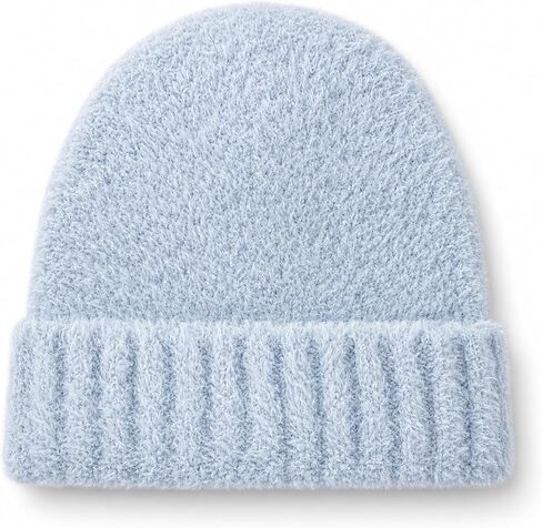 Sweet Dreams Fuzzy Winter Beanie Hat for Women & Men – Ultra Soft Plush Knit Cap, Warm Cozy Beanie for Cold Weather in Saudi Arabia