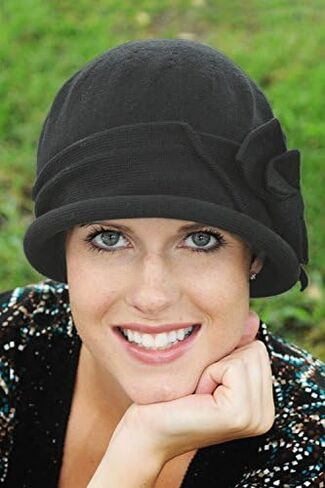 Headcovers Unlimited Cotton Flapper Hat for Cancer, Hair Loss and Alopecia in Saudi Arabia