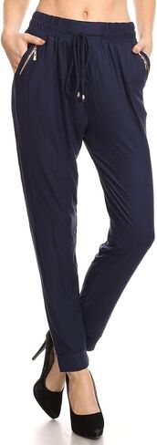 LA12ST Women's Lightweight Yoga Soft Drawstring Joggers in Saudi Arabia