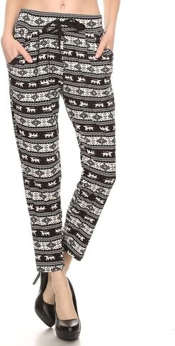 LA12ST Women's Lightweight Yoga Soft Drawstring Joggers in Saudi Arabia