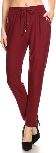LA12ST Women's Lightweight Yoga Soft Drawstring Joggers in Saudi Arabia