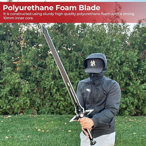 MedievalDepot Dark Repulser SAO Foam Sword of Kirito - Overall 42" Durable LARP Foam in Saudi Arabia