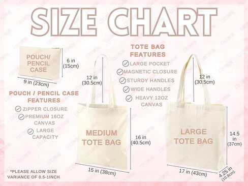 Gamma Phi Beta Tote Bag – Official Sorority Canvas Tote, Gift for Big Little Reveal, Bid Day, Greek Life Merch in Saudi Arabia
