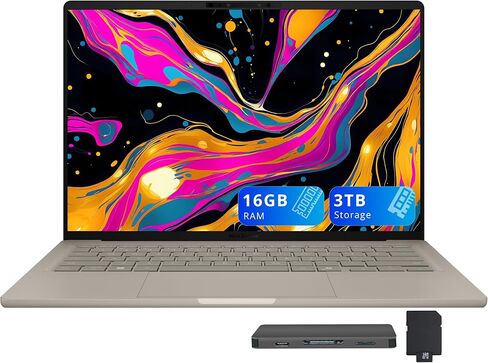 ASUS ZenBook 14 Ultra-Slim Laptop 14" Full HD NanoEdge Display, Intel Core i5-1135G7, 8GB RAM, 512GB PCIe SSD, NumberPad, Thunderbolt 4, Windows 10 Home, AI noise-cancellation, Pine Grey, UX425EA-EH51 in Saudi Arabia