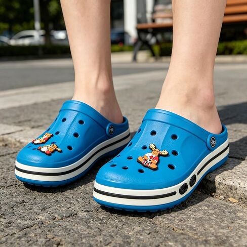 Shoe Charms for Crocs Clogs Sandals, Soccer Football Theme, Cute Accessories Decorations for Girls, Women, Teens, 10 Pieces in Kuwait