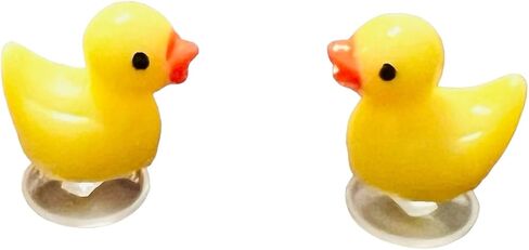 Generic 3D Yellow Duck Shoe Charm Set Shoe Decorations in Kuwait